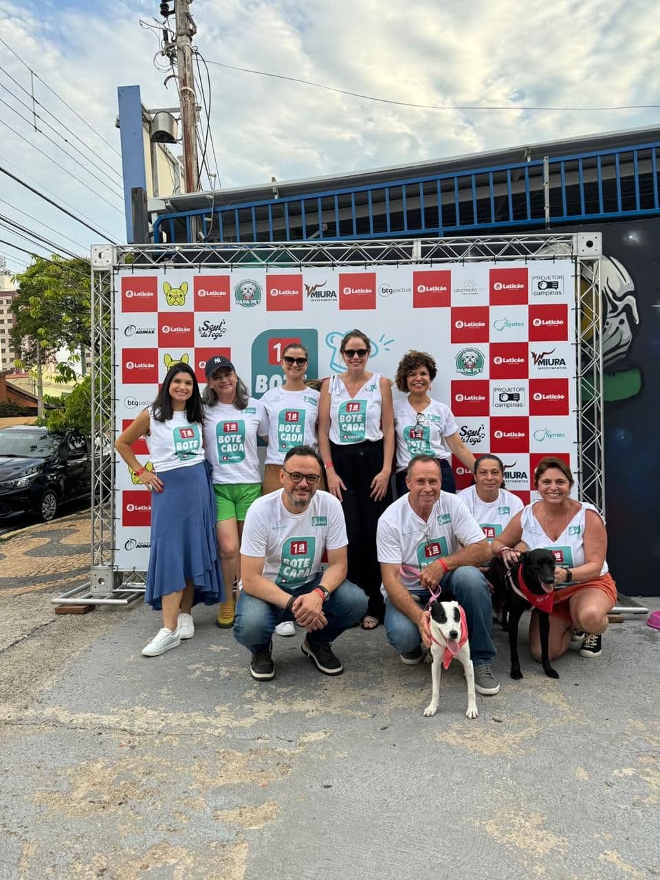 Equipe Laticão em ação